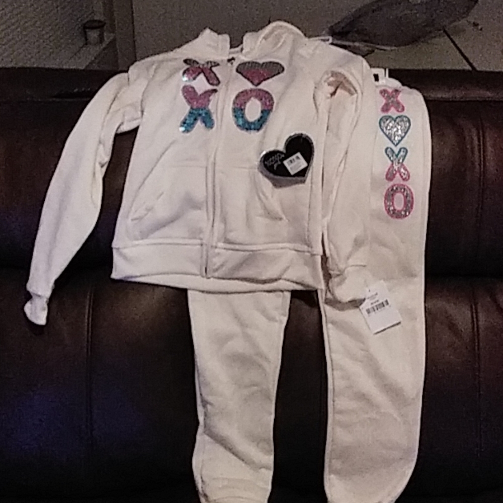 2 pc sweatsuit